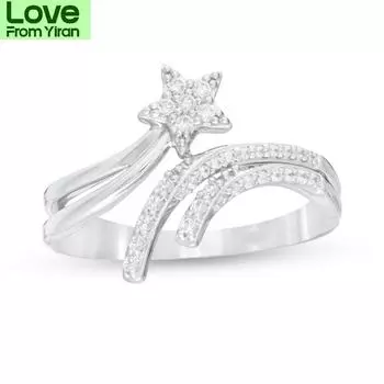 Кольцо «Падающая звезда» из коллекции Мэрилин Монро с бриллиантами 5