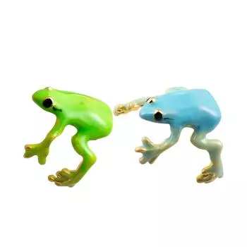 Кольцо персонализированное симпатичное открывающееся регулируемое кольцо One Size синий