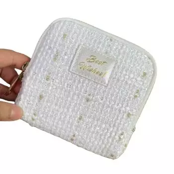 Кольцо Подвеска Сумка для хранения ювелирных изделий Дисплей для ювелирных изделий Органайзер для ювелирных изделий Ретро-сумка на молнии для ювелирных изделий Ежедневно Style 5