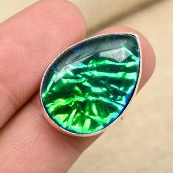 Кольцо ручной работы из синего австралийского тройного опала с отличным драгоценным камнем из твердого серебра 925 пробы для нее 4 синий