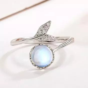 Кольцо «рыбий хвост» для женщин, сменная пена для рыбок, специальный дизайн, кольцо на указательный палец в виде русалки opening adjustable