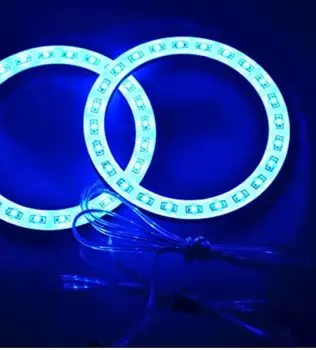 Кольцо рычага переключения передач для Toyota 30 серии, 50 серии Prius, светодиодная синяя подсветка 24 последовательных SMD-элементов, подсветка внутренней части рычага переключения передач, индивидуальный аксессуар