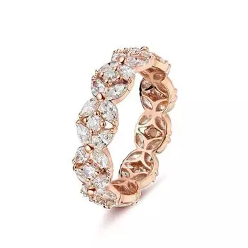 Кольцо с бриллиантом из стерлингового серебра S925, корейский стиль, темпераментное кольцо с бриллиантами, ювелирные изделия 6