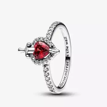 Кольцо с бриллиантом, легкое, роскошное, модное, кольцо с бриллиантом, ювелирное изделие, подарок для женщин и девочек, размер от 5 до 10 7 красный