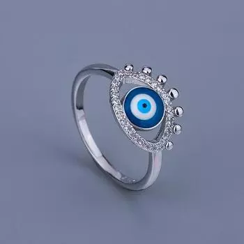 Кольцо с демоническим глазом, ювелирное изделие, европейский и американский стиль, кольцо с ручкой, ювелирное изделие No. 6