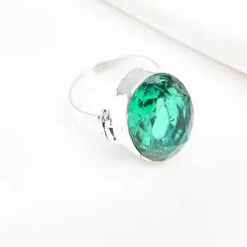 Кольцо с драгоценным камнем индиголит, кольцо из цельного серебра 925 пробы, старинные украшения ручной работы, подарок на День матери 4 зелёный