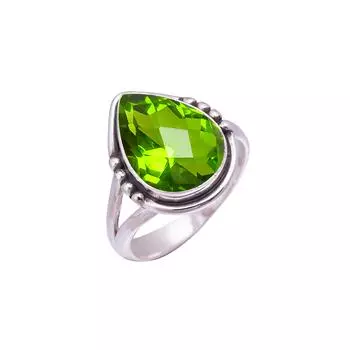 Кольцо с драгоценным камнем перидот из серебра 925 пробы V9479, зеленое кольцо, грушевое кольцо, подарок на День святого Валентина, подарок для нее, подарок на день рождения, ювелирные изделия ручной работы, серебряный иудей