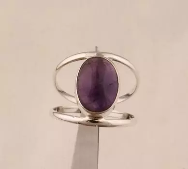 Кольцо с драгоценным камнем с аметистом, овальное кольцо, дизайнерское кольцо ручной работы, кольцо из серебра 925 пробы, обручальное кольцо, штабелируемое кольцо, кольцо с безелем, кольцо с камнем 6