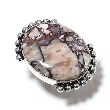 Кольцо с драгоценными камнями Wild Horse, ручная работа, серебро 925 пробы, размер 7, b4P69