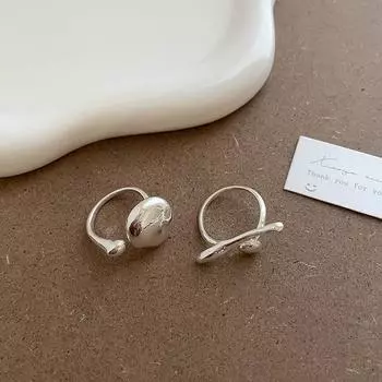 Кольцо с геометрическими линиями Cold Wind, открытое женское, нишевое, дизайн Sense Light, роскошь, элитная, индивидуальность, модное кольцо