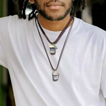 Кольцо с консервированными сардинами Yousheng, регулируемая окружность, ожерелье с подвеской в виде банки с сардинами, винтажные ювелирные изделия, расписанное вручную оловянное кольцо A золотистый