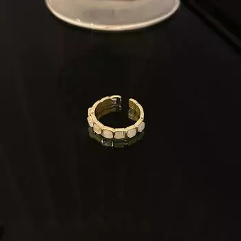 Кольцо с кошачьим глазом в корейском стиле в стиле ретро — модное, роскошное, простое, уникальное кольцо на указательный палец для женщин J719 золотой