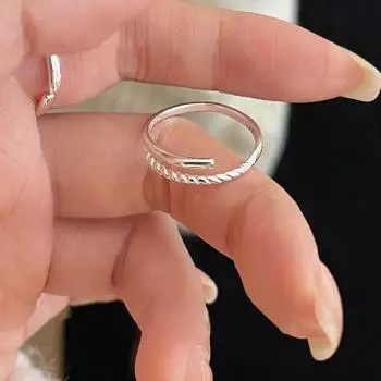 Кольцо с крестом из стерлингового серебра 925 пробы в холодном стиле, женское, с особым дизайном, кольцо на указательный палец, модное, простое, ювелирное украшение для рук