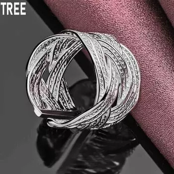 Кольцо с крестом из стерлингового серебра 925 пробы, изысканное, модное, свадебное, ювелирное изделие 5#-10#