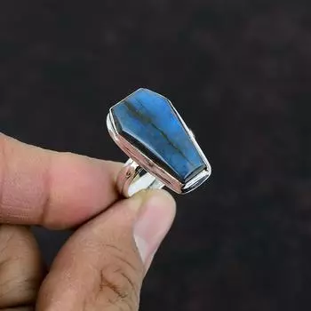 Кольцо с лабрадоритом Кольцо с драгоценным камнем Антикварные ювелирные изделия Кольцо ручной работы Кольцо из стерлингового серебра 925 пробы Регулируемое кольцо Ювелирные изделия из настоящего лабрадорита Подарки для нее Adjustable