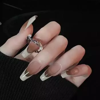 Кольцо с неровной лавой, женское, легкое, роскошное, нишевое, с имитацией жемчуга, с текстурой, сломанной