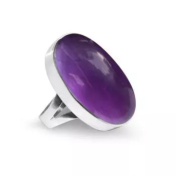 Кольцо с овальным драгоценным камнем с аметистом, кольцо из твердого серебра 925 пробы, ювелирные изделия ручной работы, кольцо с безелем, кольцо с камнем, подарок на день Святого Валентина 6