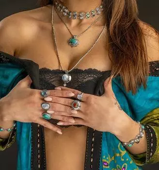 Кольцо с радужным лунным камнем, кольца из стерлингового серебра для женщин, простое кольцо в стиле бохо с большим камнем, ювелирные изделия в виде кольца с драгоценным камнем Us-4 белый