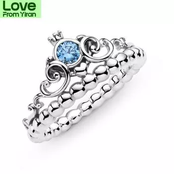 Кольцо с тыквой из стерлингового серебра 925 пробы с эмалью и сверкающим фианитом, подходящее для женщин, модное женское кольцо из стерлингового серебра 7