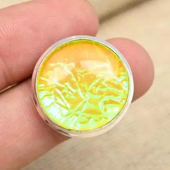 Кольцо с желтым австралийским тройным опалом и драгоценным камнем из стерлингового серебра 925 пробы, ювелирные изделия ручной работы, рождественский подарок 4 жёлтый