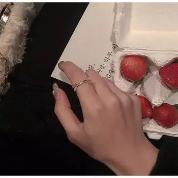 Кольцо с жемчужным крестом для женщин, регулируемое - уникальный, высококачественный дизайн для указательного пальца null