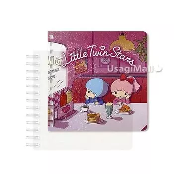 Кольцо Sanrio Little Twin Star с квадратной звездой (Сити-поп), 1 кусок