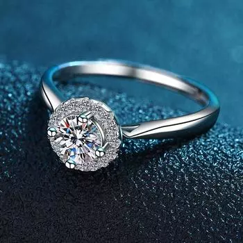 Кольцо-серьга в виде милой кошки из стерлингового серебра 925 пробы с 50 точками для женщин Guochao с прямыми руками и бриллиантами в виде сердца для девушек, набор из нескольких колец с изображением котенка opening adjustable