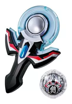 Кольцо сферы Ultraman DX NEO R/B (Любэ) серебряный