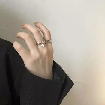 Кольцо со смайликом из стерлингового серебра 925 пробы для женщин, модное, индивидуальное, в стиле хип-хоп, прилив, холодное, открывающееся, кольцо на указательный палец для мужчин opening adjustable