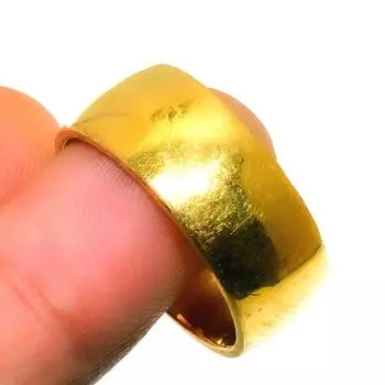 Кольцо-спиннер для медитации с драгоценным камнем 925 пробы, посеребренное ювелирное кольцо ручной работы, размер 11