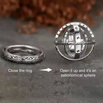 Кольцо-спиннер и ожерелье из титановой стали, декомпрессионные игрушки, противоударное ручное кольцо-антистресс, унисекс, украшения от тревожности золотистый