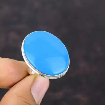 Кольцо «Спящая красавица» с бирюзой, оригинальные ювелирные изделия из драгоценных камней, кольцо из стерлингового серебра 925 пробы, регулируемые кольца, ювелирные изделия ручной работы, достойное кольцо, подарок для нее Adjustable