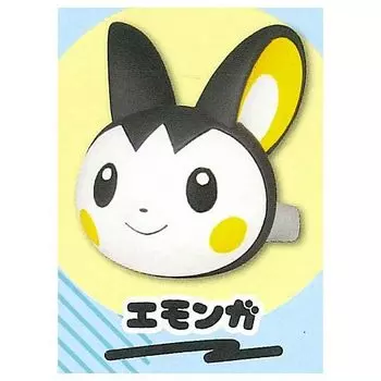 Кольцо-талисман с изображением покемона, часть 5. Игрушка-капсула Gacha Gacha [4.Emonga] (один предмет)
