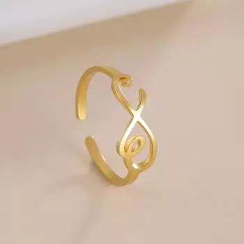 Кольцо унисекс из нержавеющей стали 7,8 мм, простое, изящное, с 12 символами созвездий зодиака, открытое, регулируемое, обручальное кольцо opening adjustable