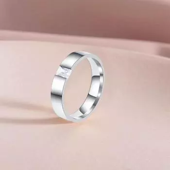 Кольцо унисекс, яркий блеск, регулируемый, открытый дизайн, глянцевое универсальное украшение, подарки, кубический цирконий US 8 синий