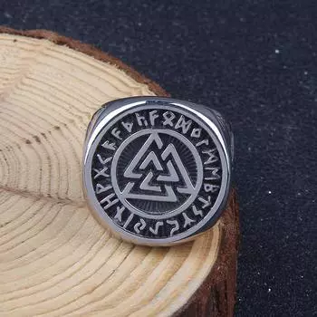 Кольцо Viking из нержавеющей стали 7