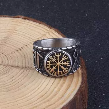 Кольцо Viking из нержавеющей стали 7