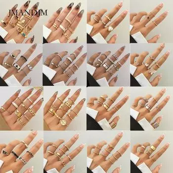 Кольцо в этническом стиле с преувеличенной комбинацией драгоценных камней. alloy