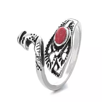 Кольцо в стиле ретро Наньхун с павлином, женское черное крашение, ремесло, недизайн, открытое, активное, простое кольцо