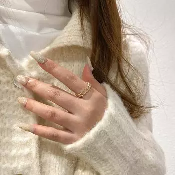 Кольцо в виде сот с полым бриллиантом, открытое кольцо, регулируемое, уникальное, легкое, роскошное, высокочувствительное кольцо