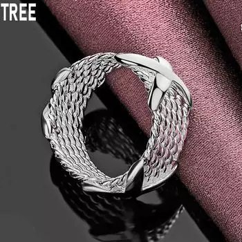 Кольцо X из стерлингового серебра 925 пробы с перламутровым золотом, изысканное, модное, свадебное украшение 6#