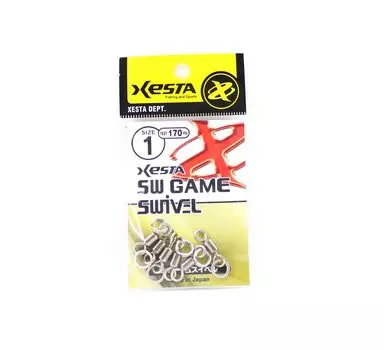 Кольцо Xesta SW Game Swivel Split Ring, размер 1, 170 фунтов (8275)
