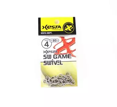Кольцо Xesta SW Game Swivel Split Ring размер 4 80 фунтов (8251)