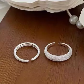 Кольцо Yousheng Frosted Ring, регулируемое кольцо-отверстие, сверкающее, мечтательное, звездное, неба, сплавное кольцо, женское, ювелирное украшение для вечеринки, свидания, повседневной носки