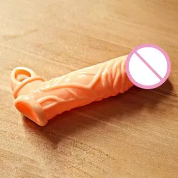 Кольцо для задержки эякуляции Мягкое Безвредное Телесного цвета Удобный Корректор-фиксатор для удовольствия