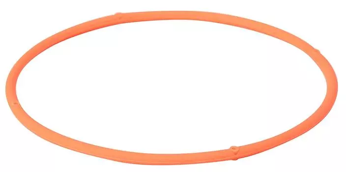 колье phiten RAKUWA магнитное титановое колье S оранжевое 45 см