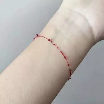 Колье с кисточкой и каплей крови, готическое ожерелье с каплями крови, ожерелье с крестом, готический браслет с каплей крови, женский браслет Earrings