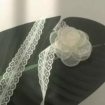 Колье с розой и камелией, ожерелье на шнуровке, повязка для волос с цветком, женское колье с цветком, ожерелье с кружевным цветочным воротником, ожерелье бежевый