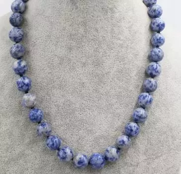 Колье с сапфиром, изумруд, 12мм, 18 , натуральный, опт, скидка