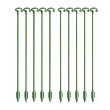 Колья для поддержки растений Одинарный стебель Защитная рамка для листьев Многофункциональная 48CM